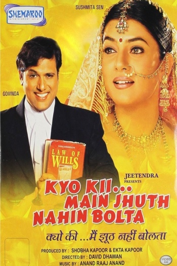Kyo Kii Main Jhuth Nahin Bolta (2001) Hindi Movie 1080p | 720p | 480p HDRip ESubs Download